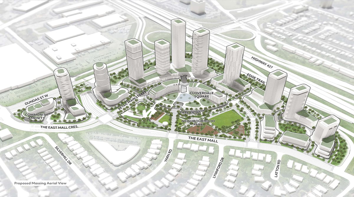 Plans Submitted For Redevelopment Of Cloverdale Mall